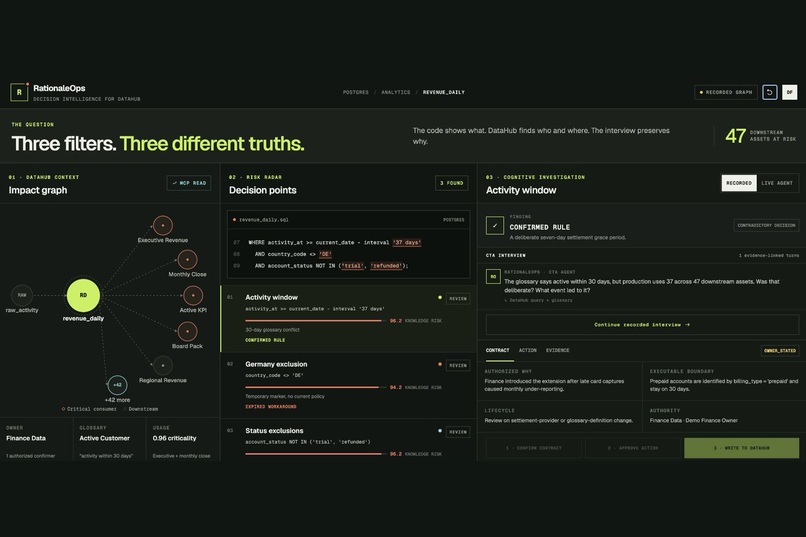 RationaleOps – screenshot 2
