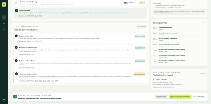 RecallOps – screenshot 2