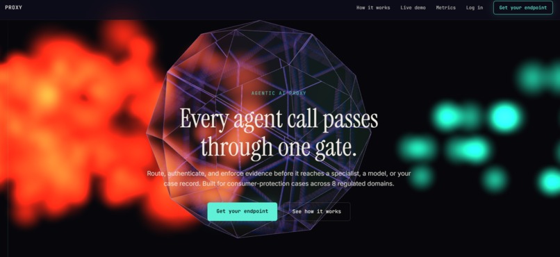 PROXY — Agentic AI for Consumer Justice – screenshot 1