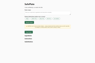 SafePlate