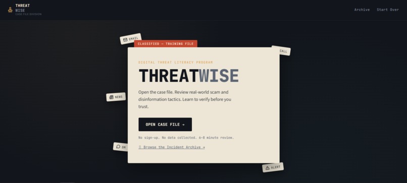 ThreatWise – screenshot 1