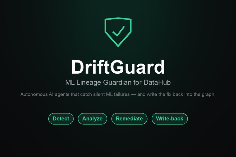 DriftGuard — ML Lineage Guardian for DataHub – screenshot 5