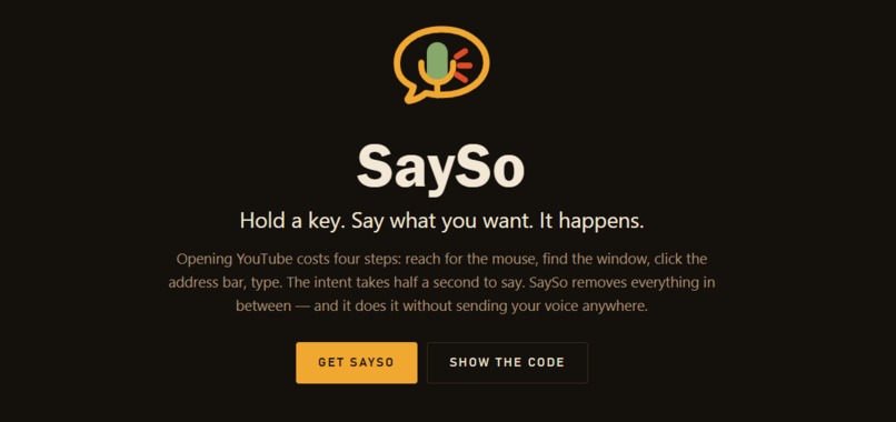 SaySo – screenshot 1