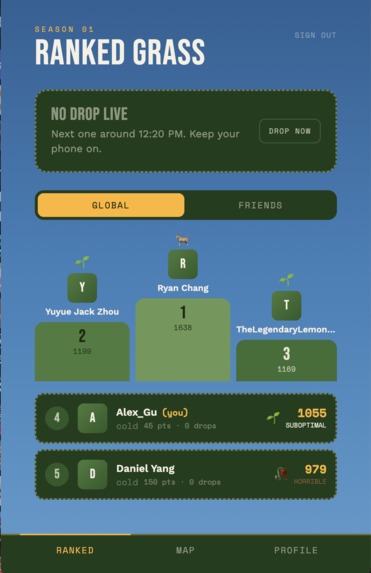 Competitive Grass Touching – screenshot 1