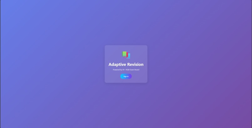 Adaptive revision planner – screenshot 5