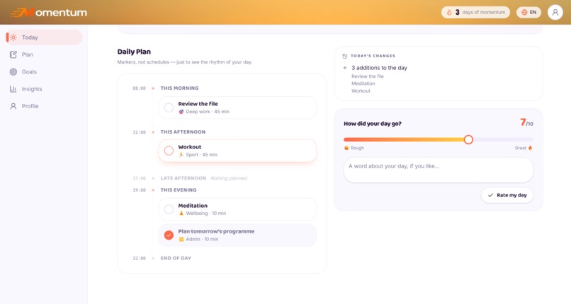 Momentum – screenshot 4