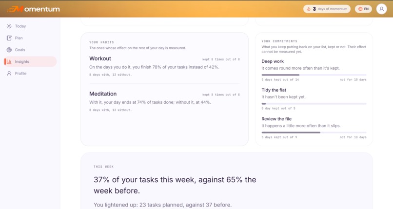 Momentum – screenshot 10