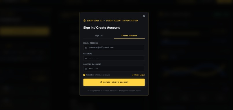 ScriptSense AI — Hollywood Production Intelligence Engine – screenshot 14