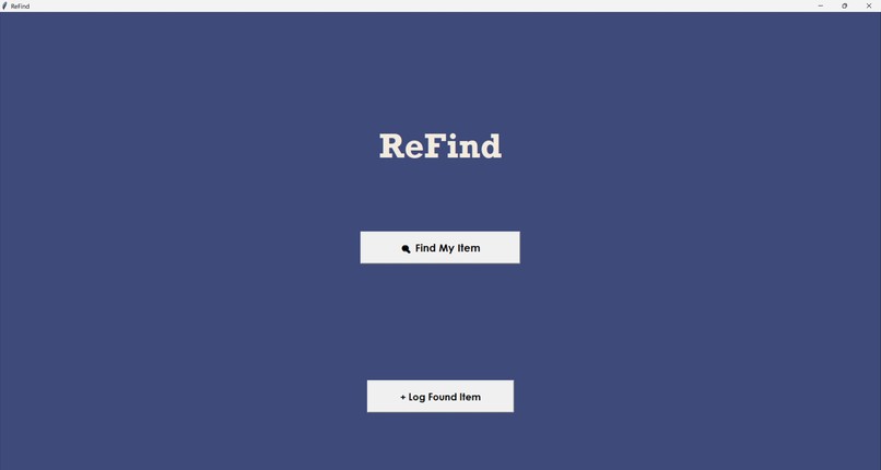 ReFind – screenshot 1