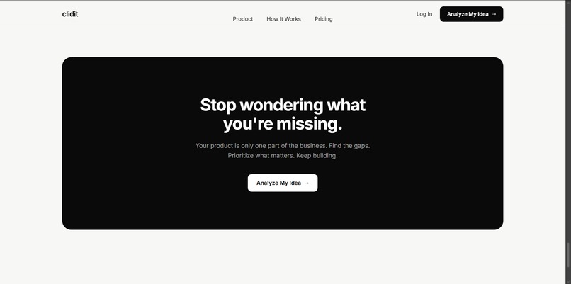 Clidit – screenshot 1