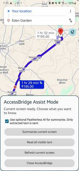 AccessBridge – screenshot 1