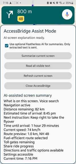 AccessBridge – screenshot 2