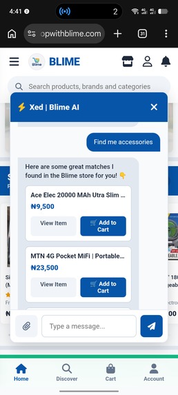 Blime AI – screenshot 3