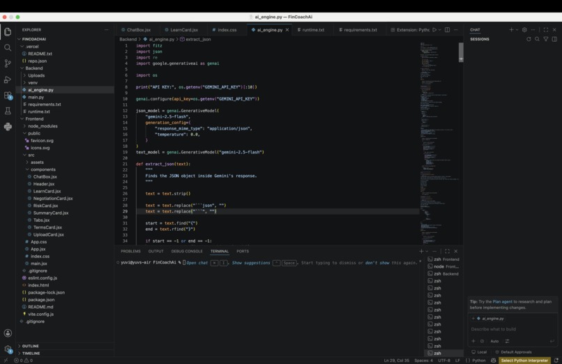 Fincoach AI – screenshot 1