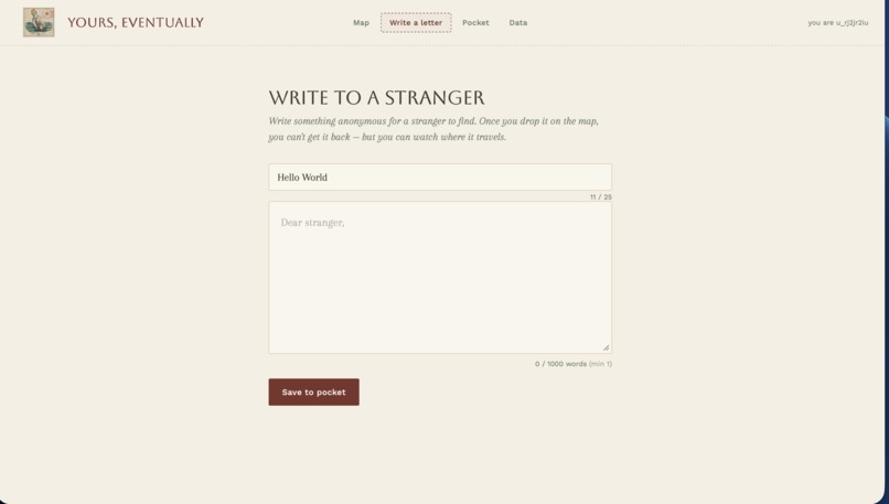 Yours, Eventually – screenshot 3