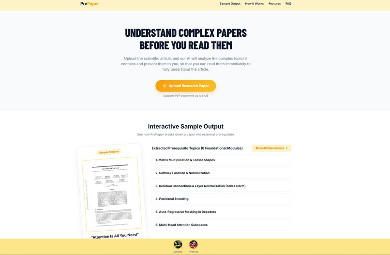 PrePaper – screenshot 1