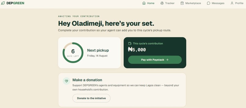 DepGreen – screenshot 1