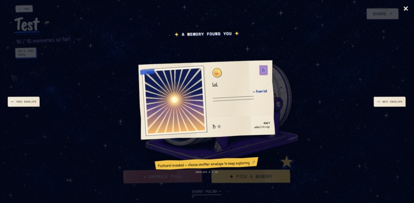 Event Capsule – screenshot 5