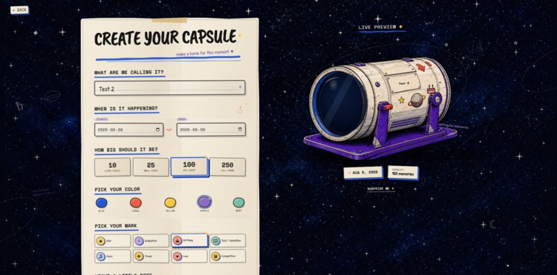 Event Capsule – screenshot 2