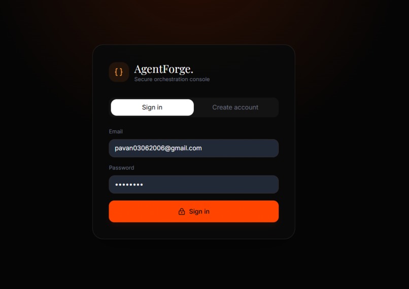 AgentForge – screenshot 4