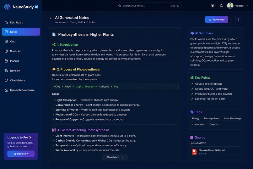 Neuro-Study Ai – screenshot 4