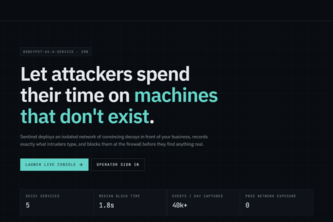 DeceptionShield – Honeypot-as-a-Service for SMBs