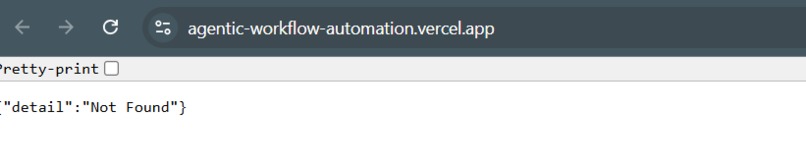 Agentic Workflow Automation – screenshot 6