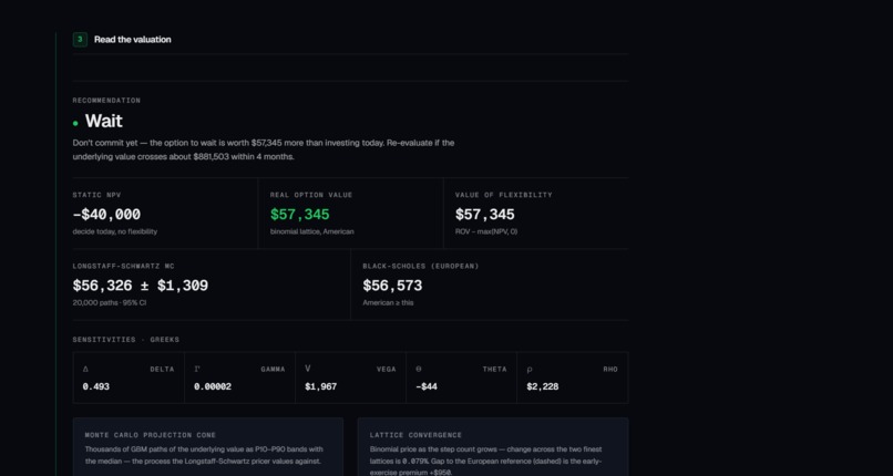 Optionrun – screenshot 5