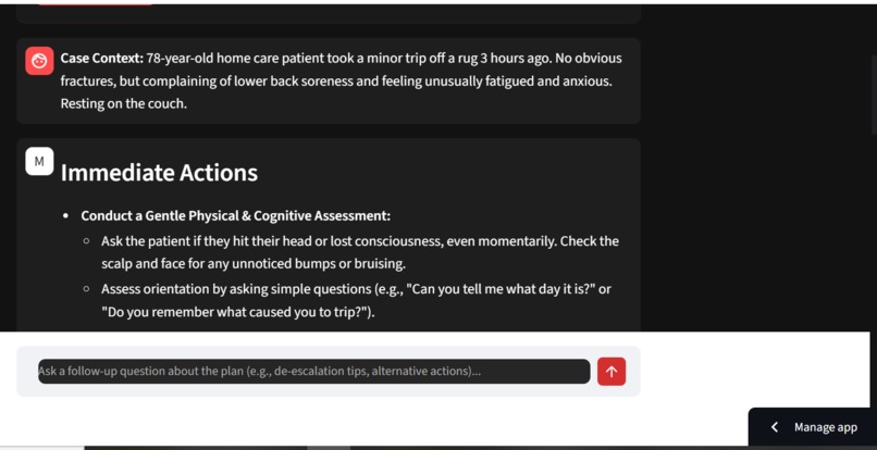 Health & Well-Being Co-Pilot – screenshot 1