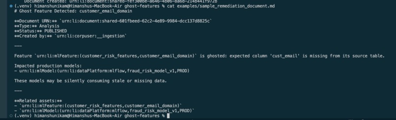 Ghost Features – screenshot 1