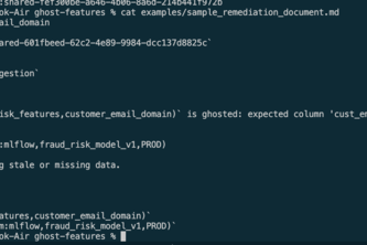 Ghost Features
