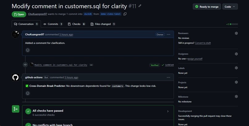 Cross-Domain Break Predictor – screenshot 2
