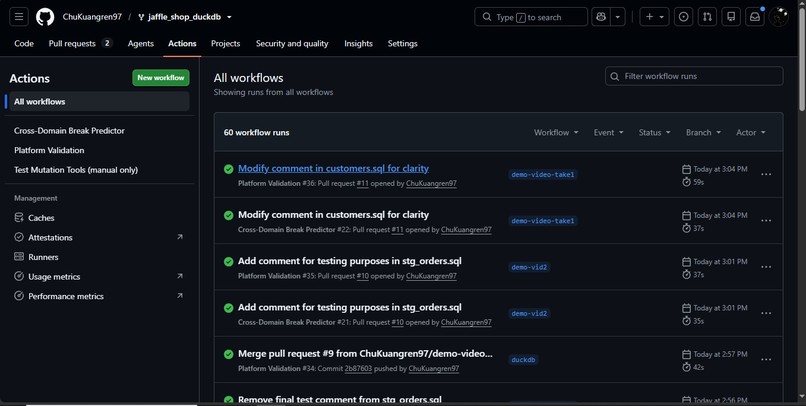 Cross-Domain Break Predictor – screenshot 3