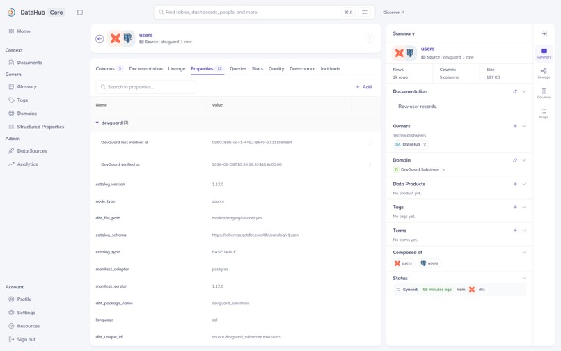 DevGuard Enterprise – screenshot 5