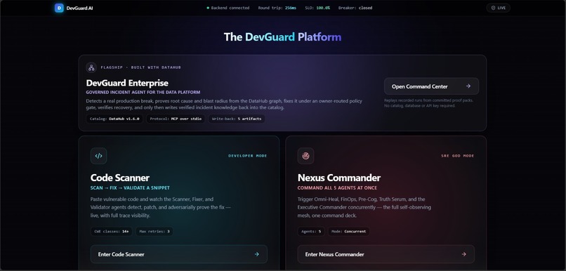 DevGuard Enterprise – screenshot 1