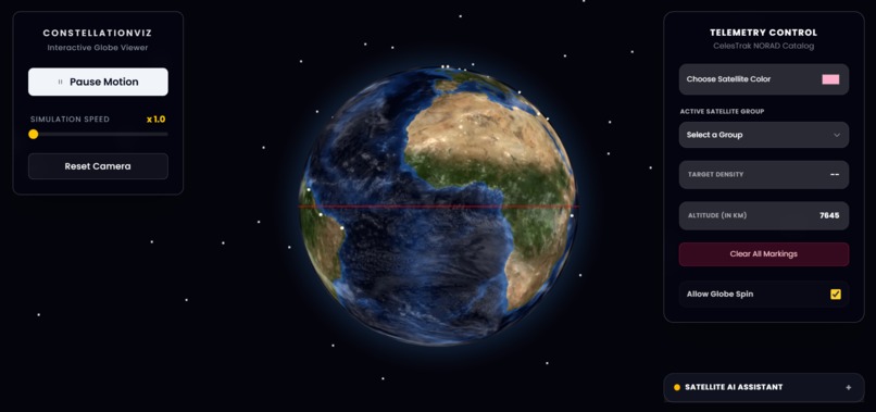 ConstellationViz – screenshot 1