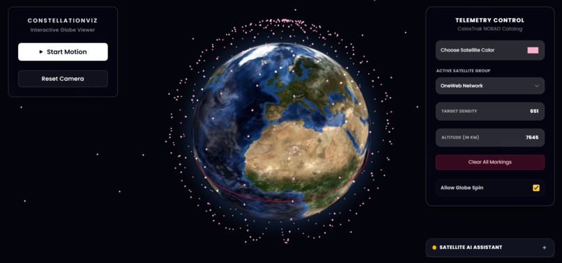 ConstellationViz – screenshot 2