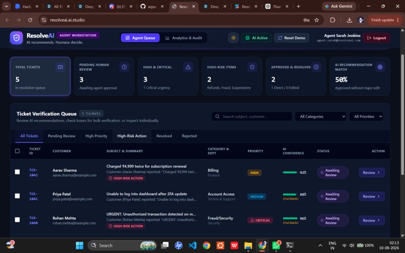 ResolveAI – screenshot 6