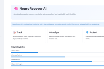 NeuroRecover AI