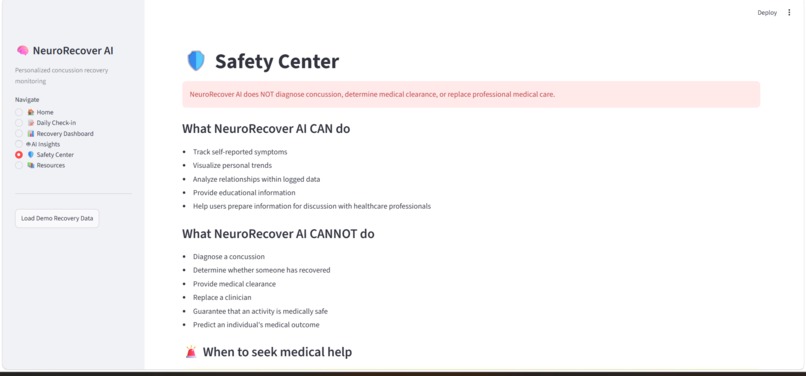 NeuroRecover AI – screenshot 5