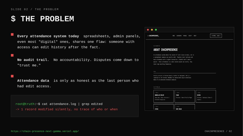 ChainPresence AI – screenshot 3