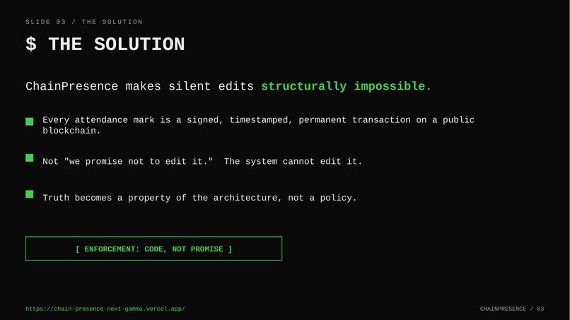 ChainPresence AI – screenshot 4