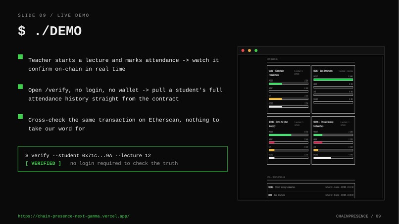 ChainPresence AI – screenshot 10
