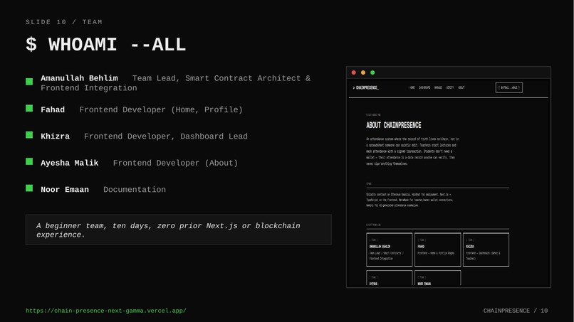 ChainPresence AI – screenshot 11
