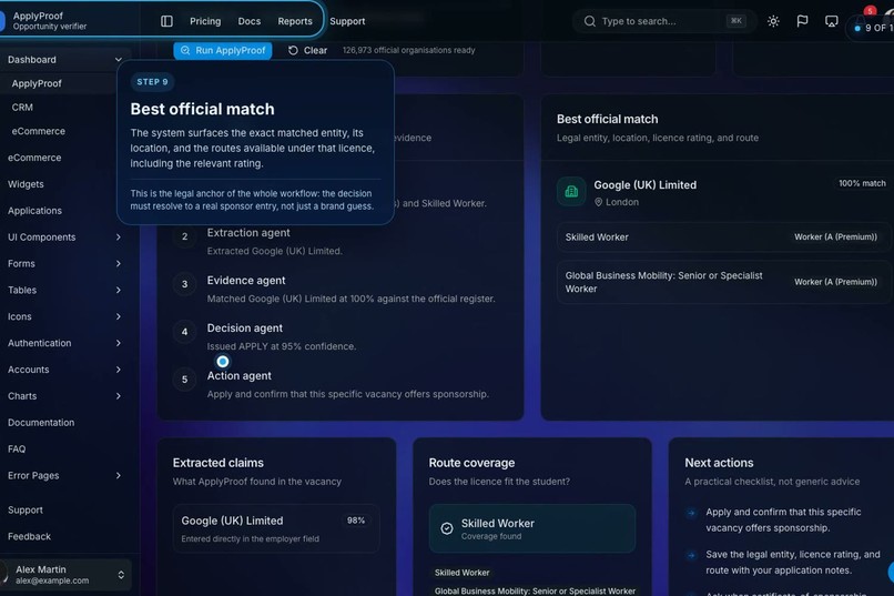 ApplyProof – screenshot 4
