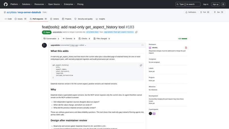 Archon for DataHub – screenshot 2