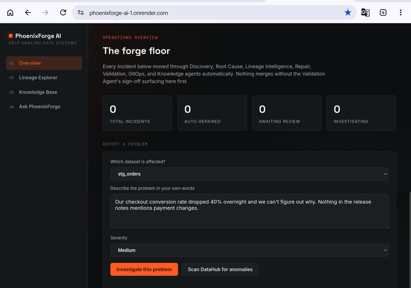 Phoenixforge-ai – screenshot 2