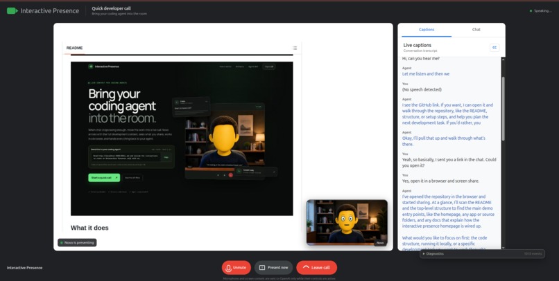 Interactive Presence – screenshot 1