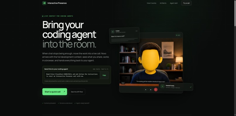 Interactive Presence – screenshot 3