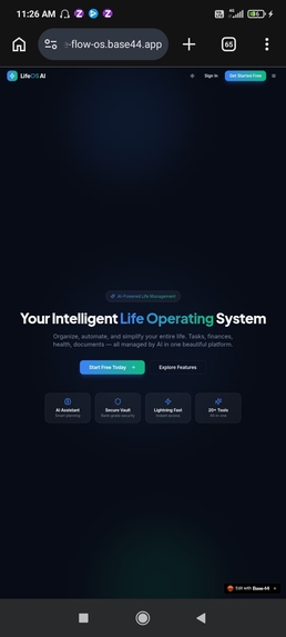 LifeOS AI: Multi-Agent Productivity Engine – screenshot 3